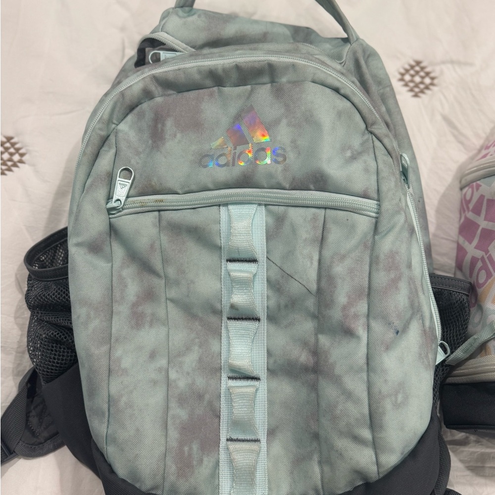 Adidas Tie-Dye Gray Backpack